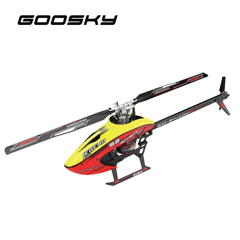 Rc Helicopter Plane Remote Control Aircraft Airplane Men Children Toy Radio Flying Wireless Professional Goosky S2 BNF/RTF  Heli