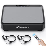 MERACH Vibration Plate Exercise Machine Vibration Plate for Lymphatic Drainage Relieve Pain Help Sleep Fat Burning Weight Loss
