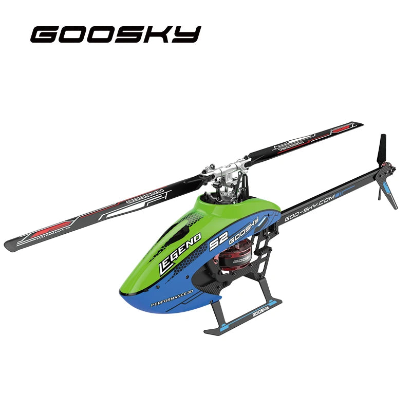 Rc Helicopter Plane Remote Control Aircraft Airplane Men Children Toy Radio Flying Wireless Professional Goosky S2 BNF/RTF  Heli
