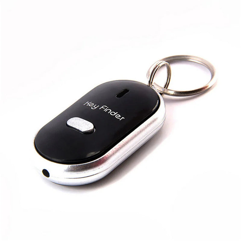 LT Wireless Whistle Key Finder Keychain Electronic Anti-Theft Ellipse Plastic Key Search Anti-Lost Device Car Keyrings Q-045