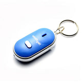 LT Wireless Whistle Key Finder Keychain Electronic Anti-Theft Ellipse Plastic Key Search Anti-Lost Device Car Keyrings Q-045
