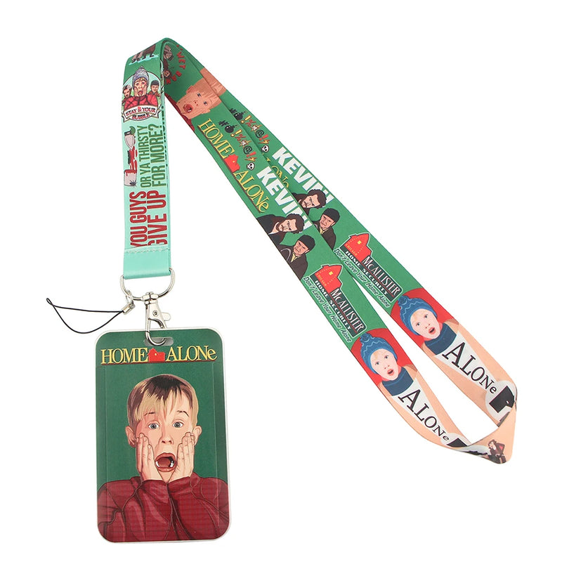 Killer Halloween Horror Movie Lanyard for Keychain ID Card Cover Passport Student Phone USB Badge Holder