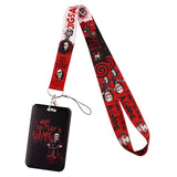 Killer Halloween Horror Movie Lanyard for Keychain ID Card Cover Passport Student Phone USB Badge Holder