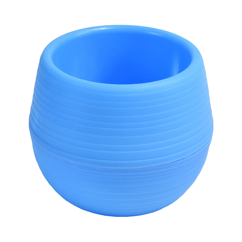 Creative Eco-friendly Colourful Mini Round Plastic Plant Flower Pot Garden Home Office Decor Planter Flower Pots