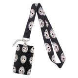 Killer Halloween Horror Movie Lanyard for Keychain ID Card Cover Passport Student Phone USB Badge Holder