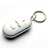 LT Wireless Whistle Key Finder Keychain Electronic Anti-Theft Ellipse Plastic Key Search Anti-Lost Device Car Keyrings Q-045