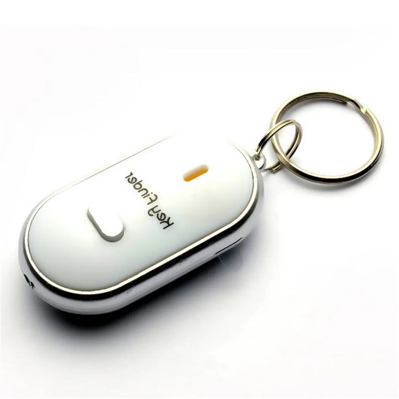 LT Wireless Whistle Key Finder Keychain Electronic Anti-Theft Ellipse Plastic Key Search Anti-Lost Device Car Keyrings Q-045