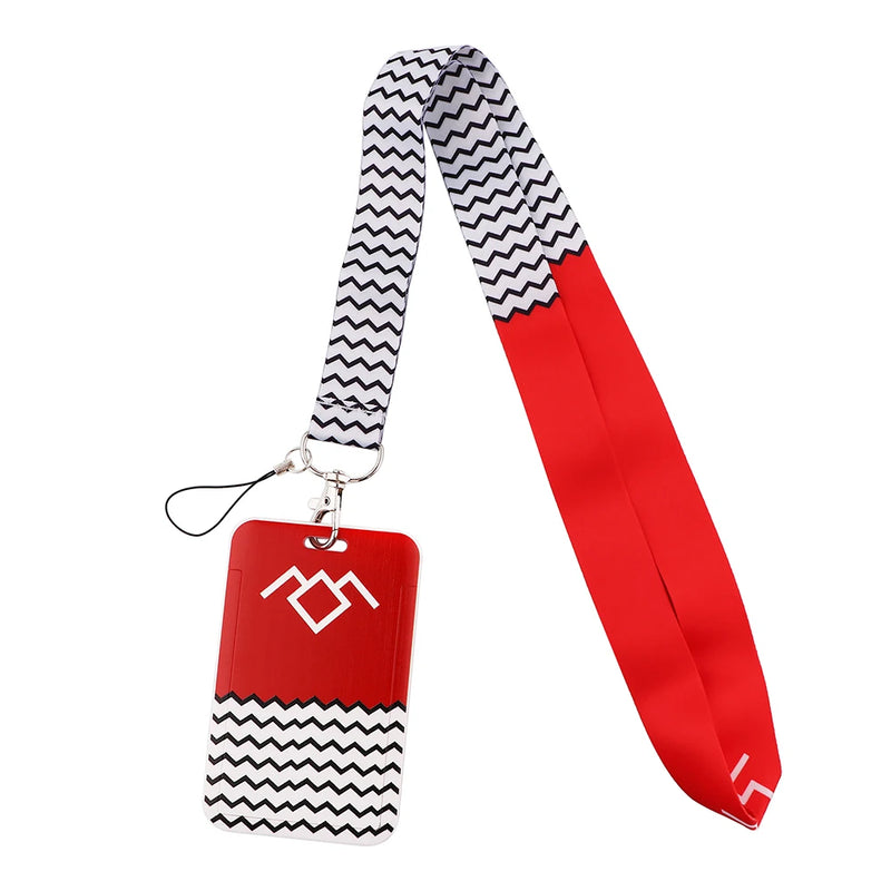 Killer Halloween Horror Movie Lanyard for Keychain ID Card Cover Passport Student Phone USB Badge Holder