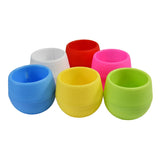 Creative Eco-friendly Colourful Mini Round Plastic Plant Flower Pot Garden Home Office Decor Planter Flower Pots