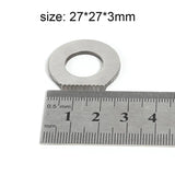 5PC Stainless Steel Outdoor Survival Camping Scraper Flint Bottle Opener Tools Black and Silver Fire Starter Lighter Camping