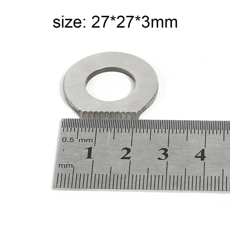 5PC Stainless Steel Outdoor Survival Camping Scraper Flint Bottle Opener Tools Black and Silver Fire Starter Lighter Camping