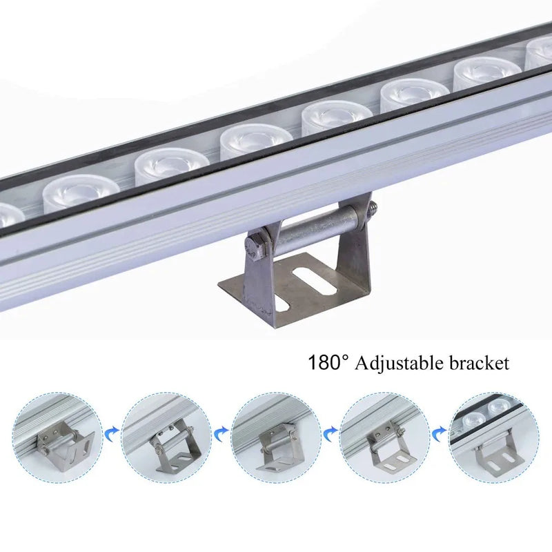 54W 81W 108W LED Bar Light IP65 Waterproof LED Aquarium Light Strip Reef Coral Plant Fish Tank Lamp Growth Greenhouse Lighting