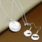 Fine Jewelry Set 925 Sterling Silver Sideways Snake Chain Bracelet Necklace Sets For Women Men Fashion Charm Jewelry Gift