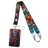 Killer Halloween Horror Movie Lanyard for Keychain ID Card Cover Passport Student Phone USB Badge Holder