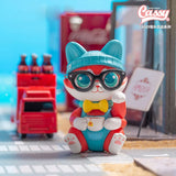 Anime New Cassy Cat Drinks Series Mystery Box Anime Original Figure Collection Model Desktop Ornaments Doll Toys
