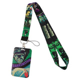 Killer Halloween Horror Movie Lanyard for Keychain ID Card Cover Passport Student Phone USB Badge Holder