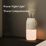 USB Rechargeable Portable Double Mist Air Humidifier 300ml Cold Mist Diffuser 2000mAh Car Air Purifier USB Mini Air Freshener