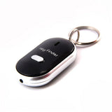 LT Wireless Whistle Key Finder Keychain Electronic Anti-Theft Ellipse Plastic Key Search Anti-Lost Device Car Keyrings Q-045