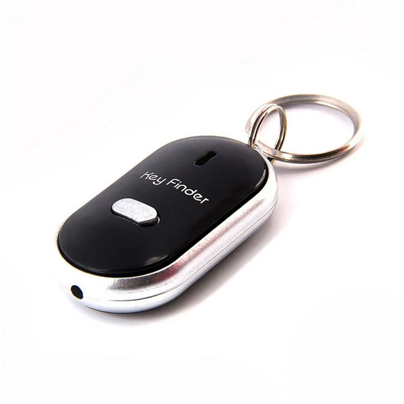 LT Wireless Whistle Key Finder Keychain Electronic Anti-Theft Ellipse Plastic Key Search Anti-Lost Device Car Keyrings Q-045