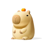 LED Silicone Capybara Night Light Cute Cartoon Animal Lamp USB Rechargeable Touch Sensor Sleeping Lamp Children Room Decor Gifts