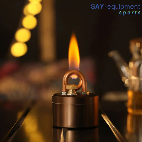 Portable Mini Camp Alcohol Stove Stable Heat Spirit Burner utdoor Camping Cooking Burner Picnic Stove Tea Burning Water