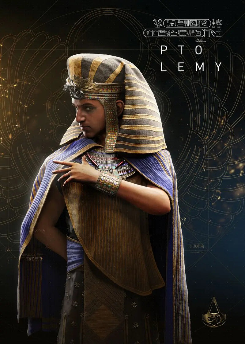 Assassin Origins Characters Posters and Prints Video Game Canvas Painting Wall Art Gaming Pictures Home Boys Living Room Decor