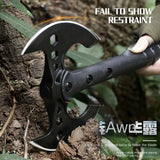 New Outdoor EDC Portable Multifunctional Engineer Axe Camping Survival Tactical Axe Mountaineering Firefighting Hammer Car Tools