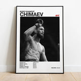 Black and white U-Ultimate Fighting Championship UFC Poster Canvas Print Painting Wall Decor Gym Room Decoration