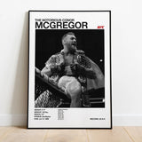 Black and white U-Ultimate Fighting Championship UFC Poster Canvas Print Painting Wall Decor Gym Room Decoration