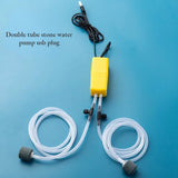 Mini Aquarium Air Pump Kit Oxygen Pump with Air Stone,Silent High Energy Efficient,USB Aquarium Filter, Fishing Tank Accessories