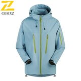 Spring Autumn Men's Windbreaker Fashion Outdoor Mountaineering Travel Windproof Waterproof Hooded Jacket Slim Fit Versatile Coat