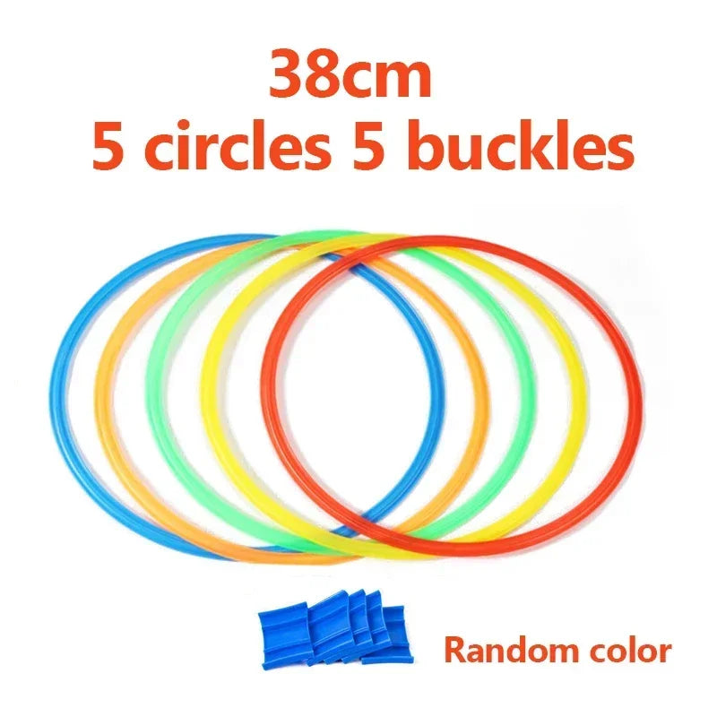 New Outdoor Kids Funny Physical Training Sport Toys Lattice Jump Ring
