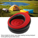 Inflatable Couch Inflatable Sofa Chair PVC Widely Applicable Ergonomic Design Fast Inflation for Living Room