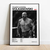 Black and white U-Ultimate Fighting Championship UFC Poster Canvas Print Painting Wall Decor Gym Room Decoration