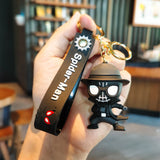 Disney Marvel Spider-Man Keychain Cartoon Comics Avengers Series Key Ring Pendant Ornaments Jewelry Gifts for Friends