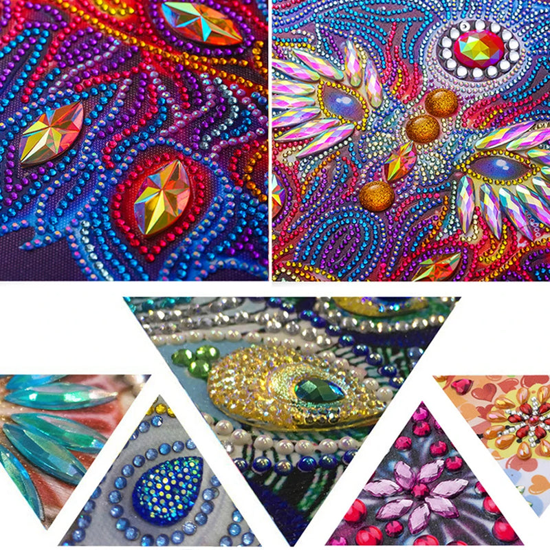 CHENISTORY 5D DIY Diamond Painting Kit Princess and Unicorn DIY Partial Special Shaped Drill Handmade Diamond Mosaic Art Gift