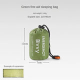 ISE MOUNT Bivvy PE aluminum film first aid sleeping bag emergency  sleeping bag with whistle,survival warm keeper