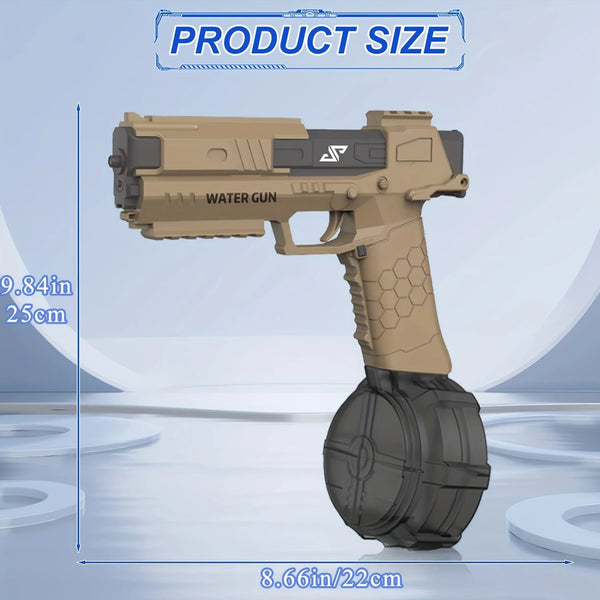 Electric Water Gun Pistol,434CC+58CC,Automatic High Performance Spray Gun,Water Blaster Summer Swimming Pool Beach Outdoor