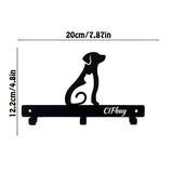 Multifunctional Iron Wall Hanging Cute Cat Key Rack Festive Atmosphere Cat Wall Rack Hook Household Key Coat Hanger Hook