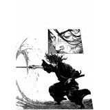 Vagabond Manga Cool Janpan Samurai Poster Sticky Wall Art Printing Waterproof Home Living Bed Room Bar Aesthetic Decor