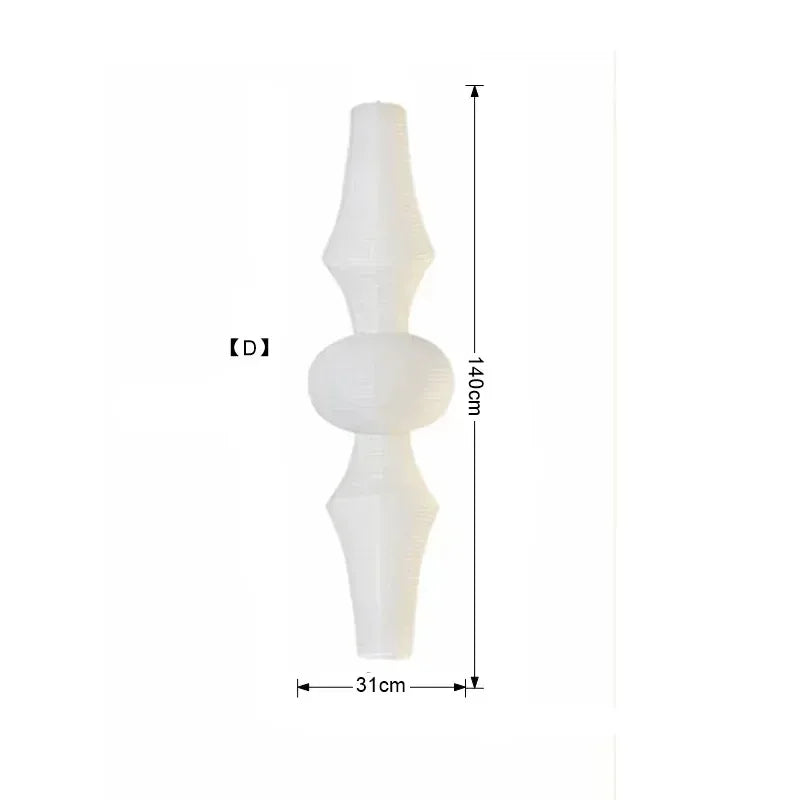 Noguchi pendant light Janpanese Akari Rice pendant Lamp for Bedroom Living Room hotel Stairs loft Rice Paper Suspend Chandelier