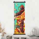 Akatsuki Hot Japanese Anime Poster Scroll Canvas Wall Hanging Painting Home Decor Itachi  Art Room Decoration Kid Gift Didara