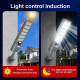 2024 Newest 600W LED Outdoor Solar Lights Motion Sensor Wall External Solar Lamp Waterproof Sunlight Power Street Garden Light