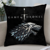 TV-G-GamES Of T-ThroneS Pillow Case Short Plush Pillow Covers Sofa Decorative Gift Home Double-sided Printing Cushion Cover