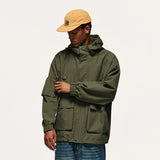 INFLATION Spring Outdoor Waterproof Hiking Jackets Uniesx Multi Pockets Cargo Jacket