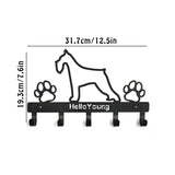 Multifunctional Iron Wall Hanging Cute Cat Key Rack Festive Atmosphere Cat Wall Rack Hook Household Key Coat Hanger Hook