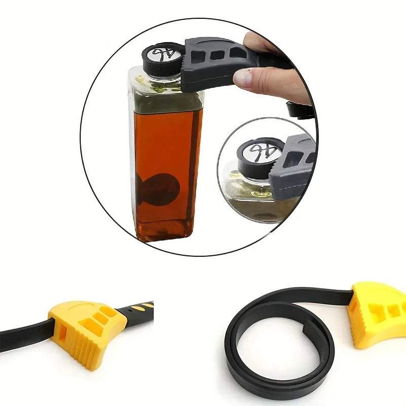 6inch Belt Wrench Oil Filter Puller Strap Spanner Chain Wrench Strap Opener, Adjustable   Disassembly Tool