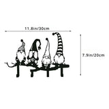 Multifunctional Iron Wall Hanging Cute Cat Key Rack Festive Atmosphere Cat Wall Rack Hook Household Key Coat Hanger Hook