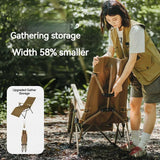 Naturehike Camping Chair Integrated Quick Opening Folding Adjustable Recliner Beach Outdoor Fishing Picnic Portable Camping Gear