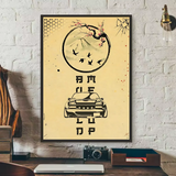 Japanese Cars Samurai Poster Poster HD art sticky wall waterproof home living room bedroom bar aesthetic decoration